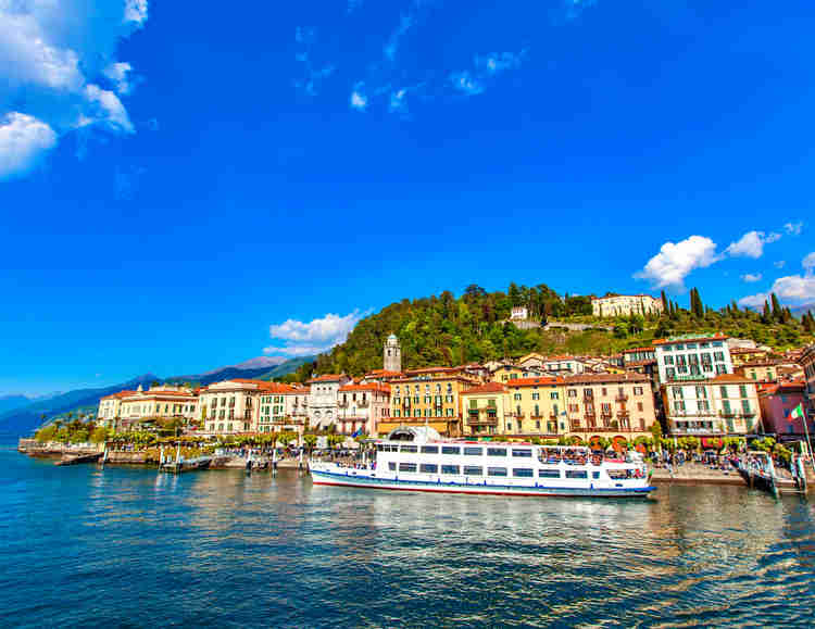 the gorgeous town of Bellagio on Lake Como