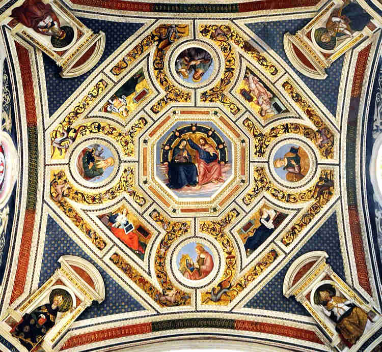 Pinturucchio's Ceiling of the Tribune