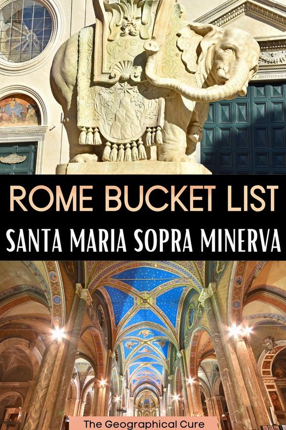 ultimate guide to the Basilica of Santa Maria Sopra Minerva in Rome