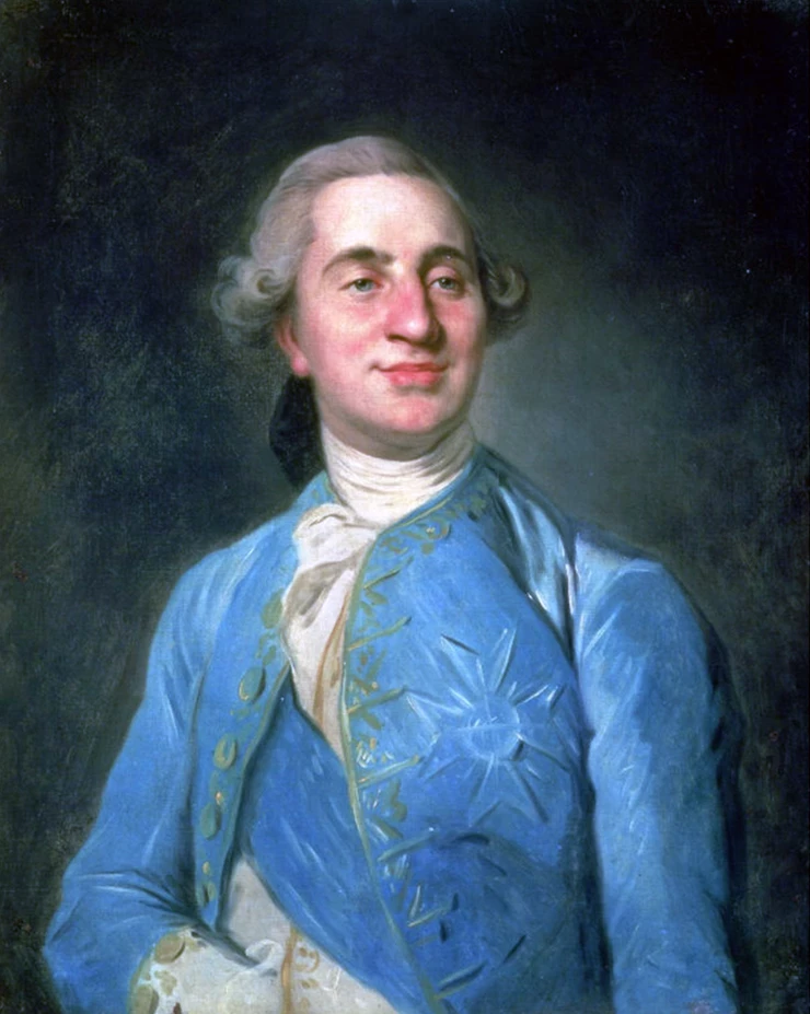 Louis XVI, looking rather smugger than his reputation