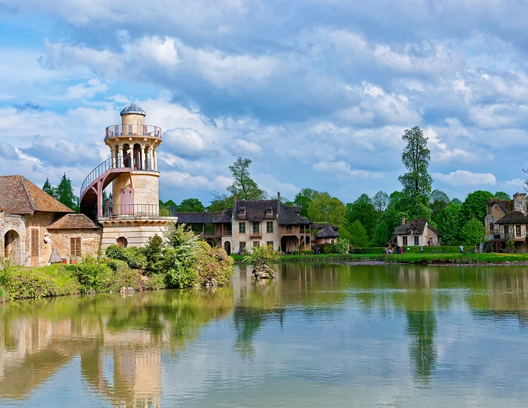 Marie Antoinette's country village at Versailles