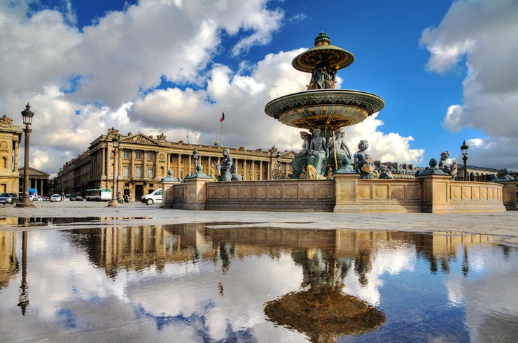 the Place de la Concorde in Paris