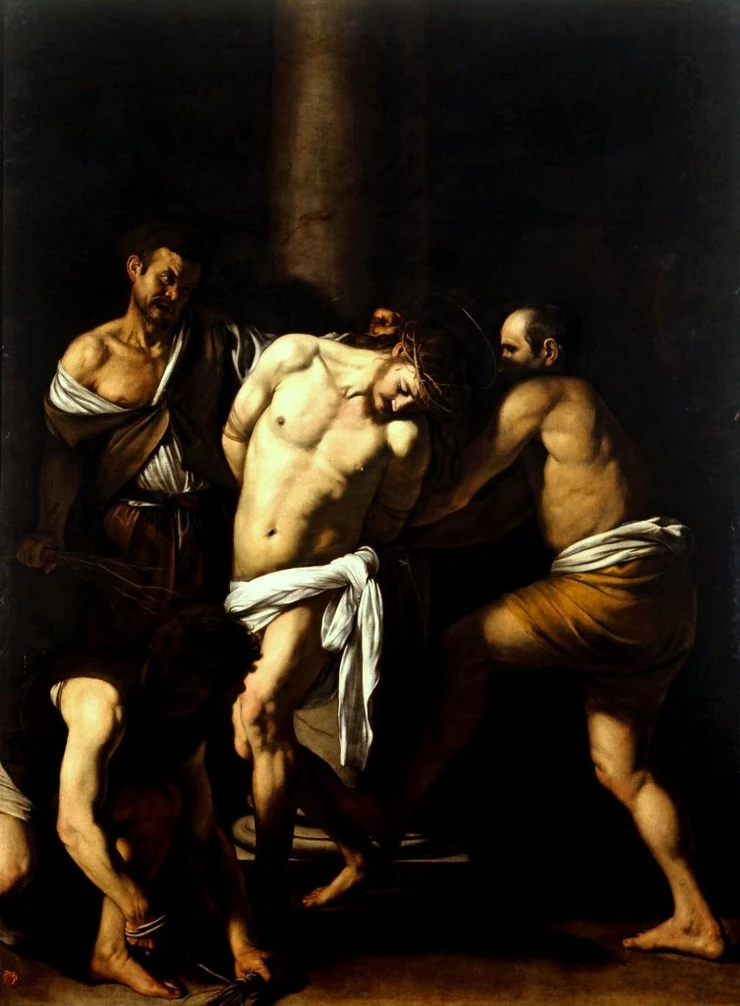 Caravaggio, The Flagellation of Christ, 1607 (in the Capodimonte Museum in Naples)