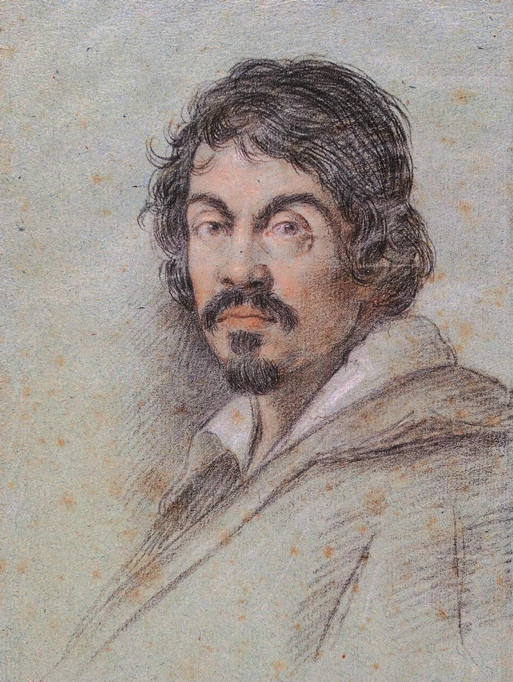 Ottavio Leoni, Portrait of Caravaggio, 1620