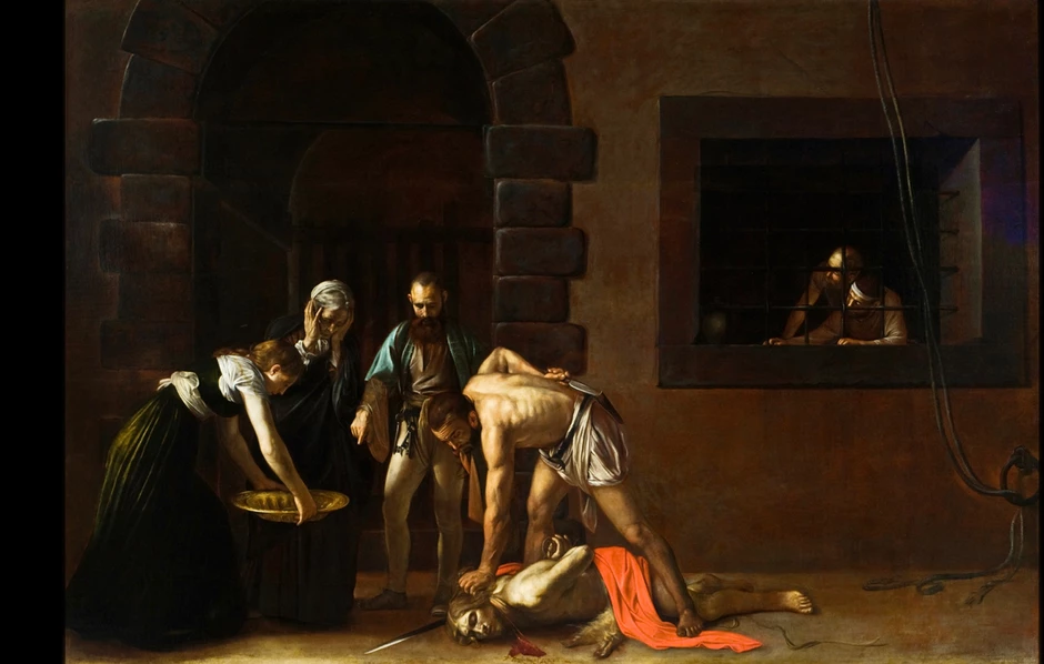 Caravaggio, The Beheading of St. John the Baptist, 1608 (in Valletta Malta)