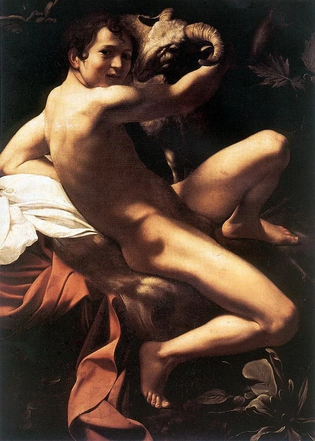 Caravaggio, John the Baptist, 1602