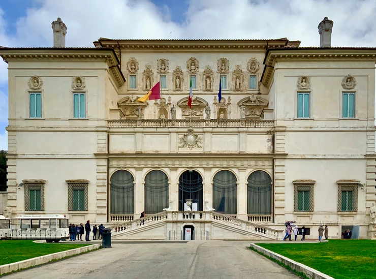 the Borghese Gallery in Rome
