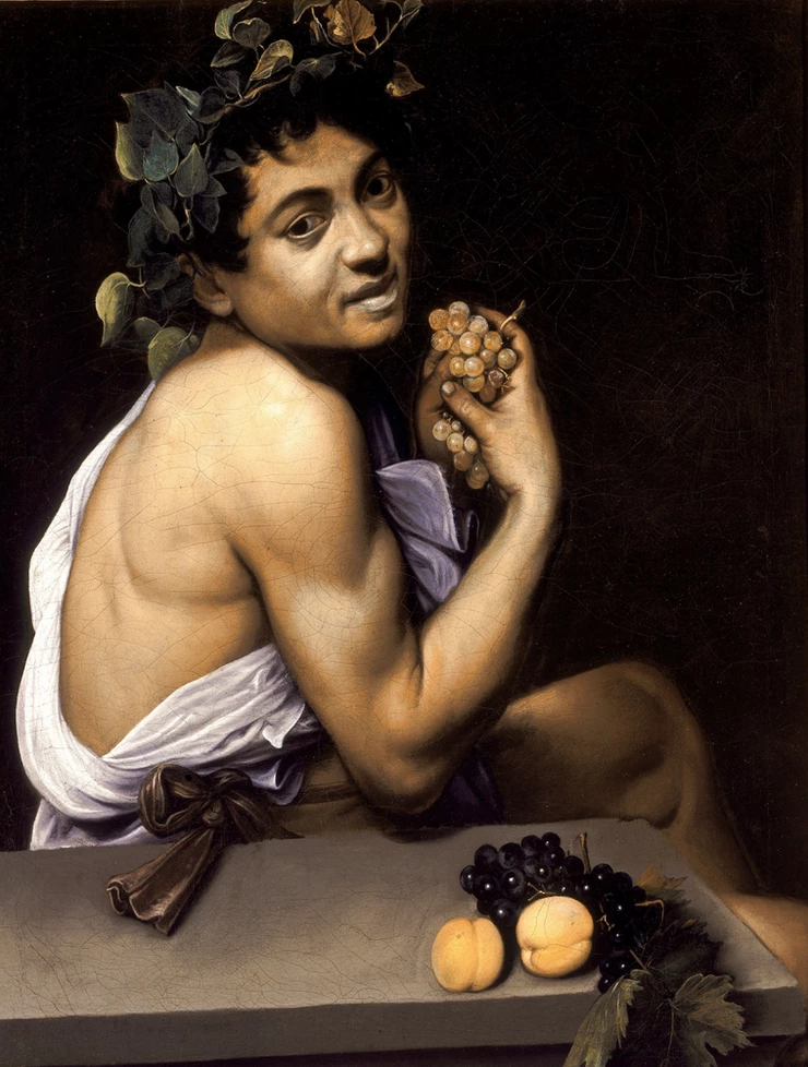 Caravaggio, Young Sick Bacchus, 1593-94