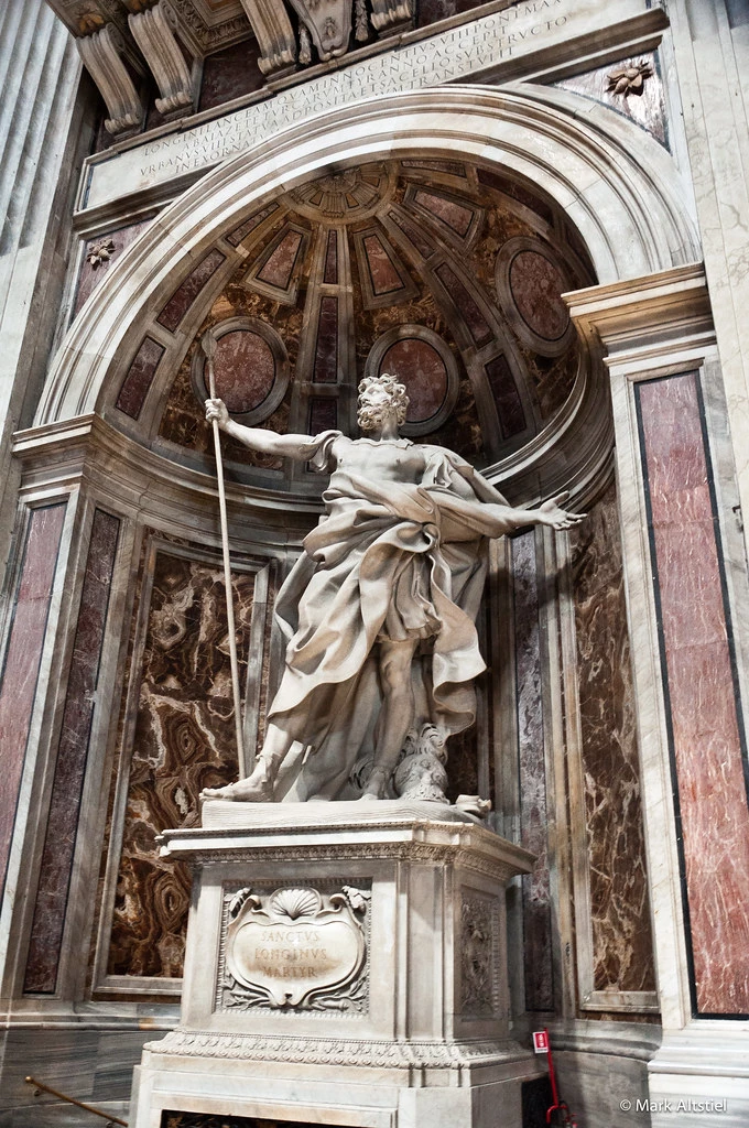 Bernini's St. Longinus statue