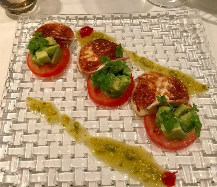 a pretty salad that I had at the Italian restaurant Limoni in Munich