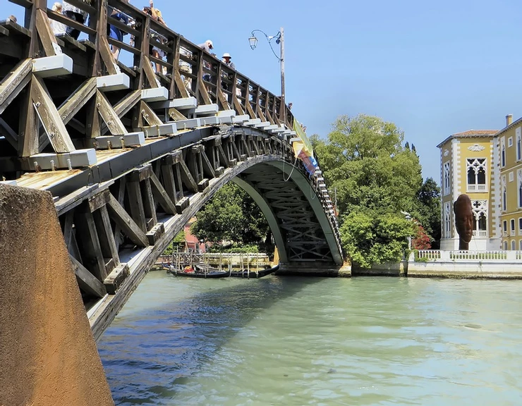 Accademia Bridge along the Grand Canal