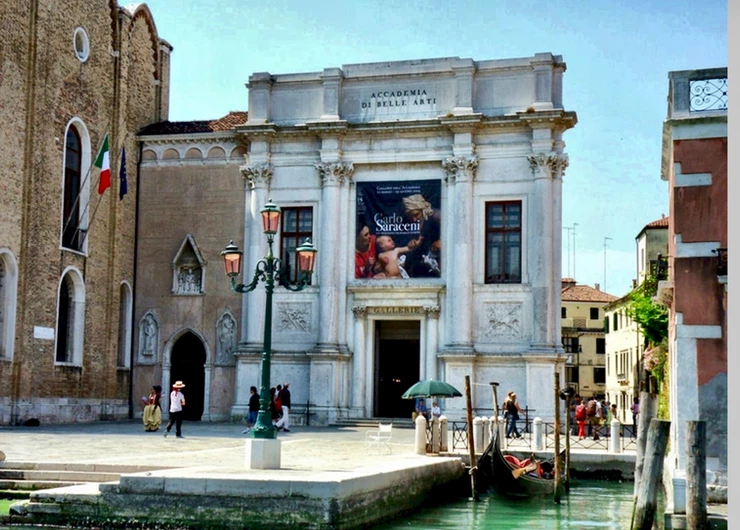 the Accademia Gallery, a must see site in Venice