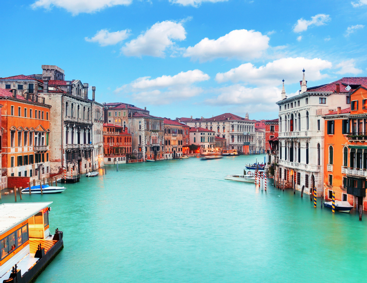 the Grand Canal in Venice