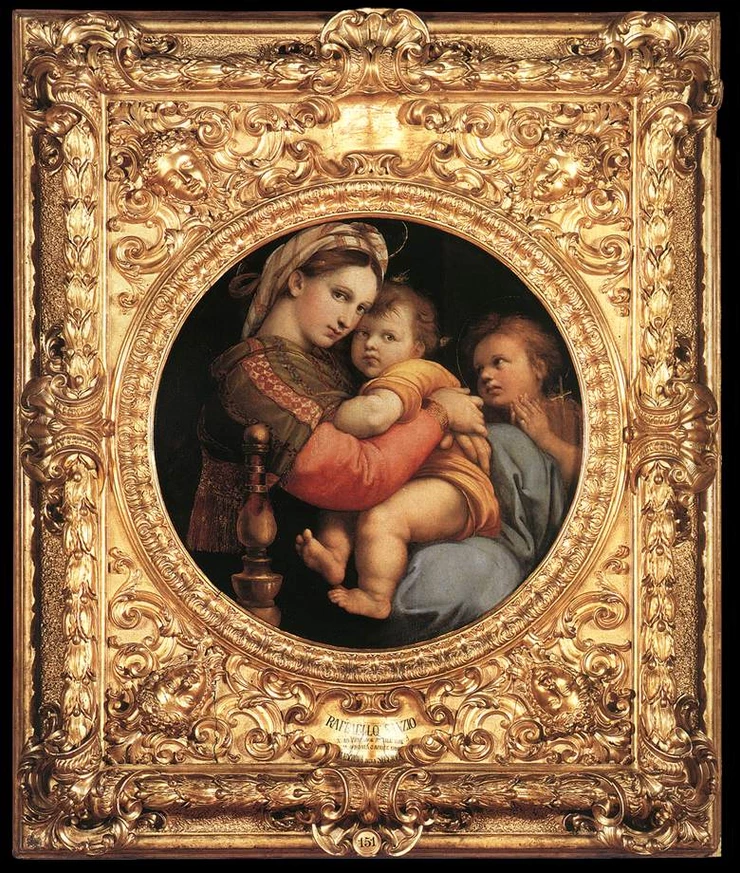 Raphael, Madonna of the Chair, 1513-14