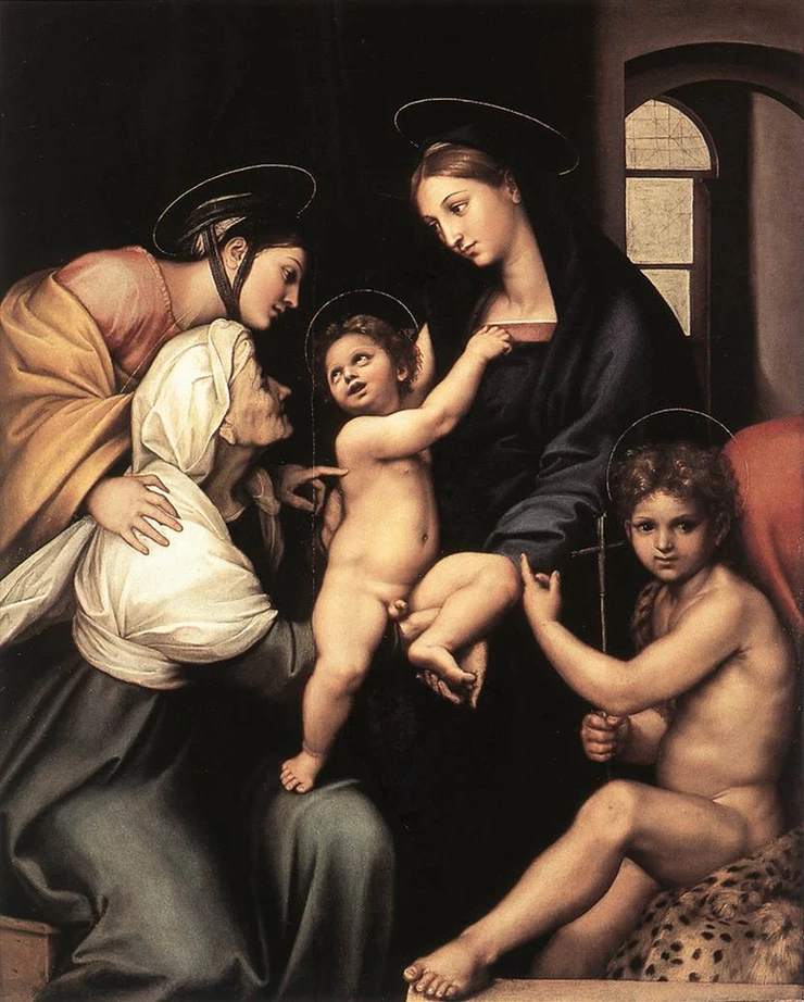 Raphael, Madonna dell'Impanata, 1513