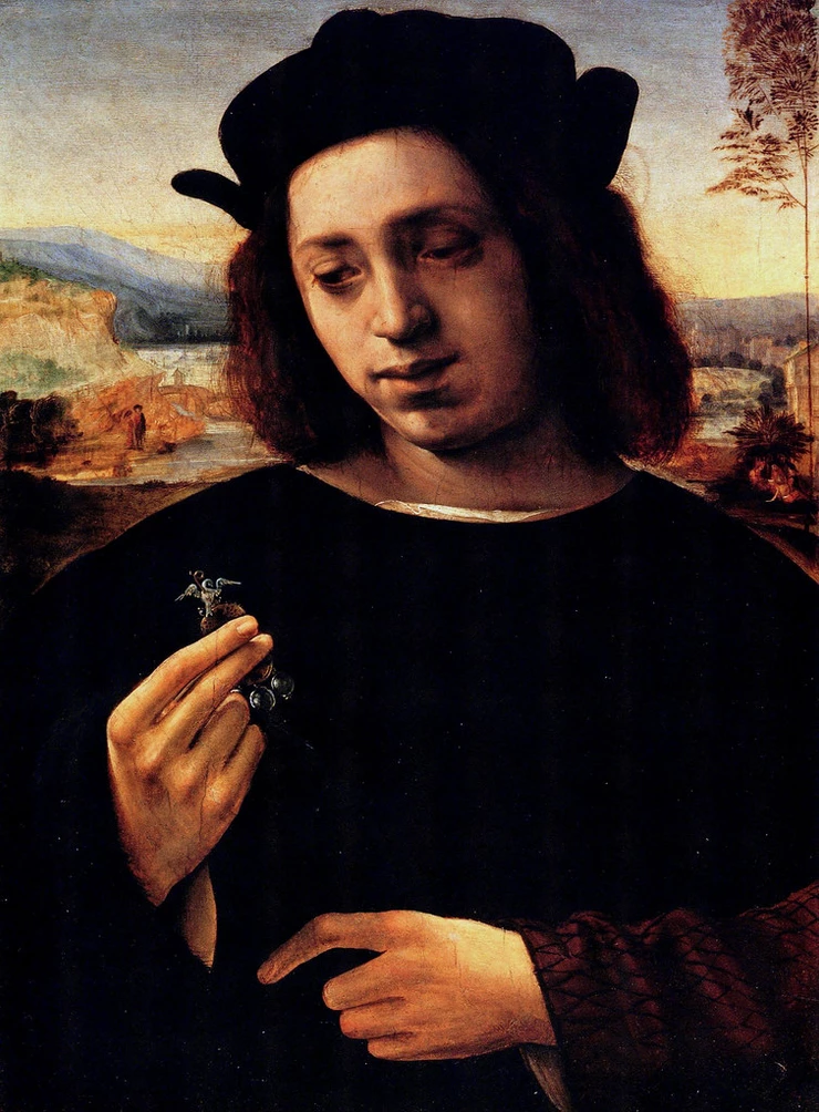 Ghirlandaio, Portrait of a Goldsmith, 1500