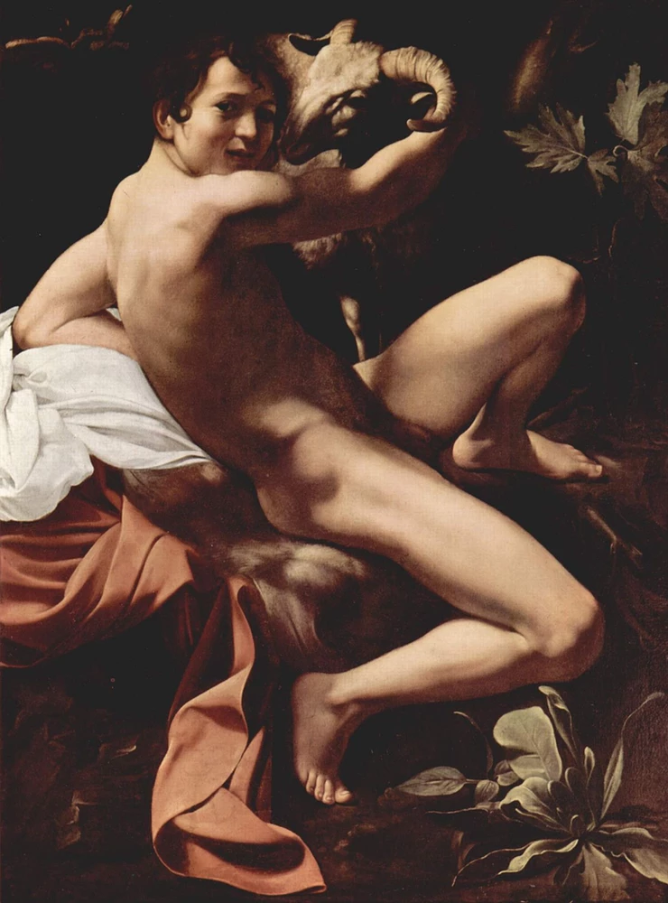 Caravaggio, St. John the Baptist, 1602-03
