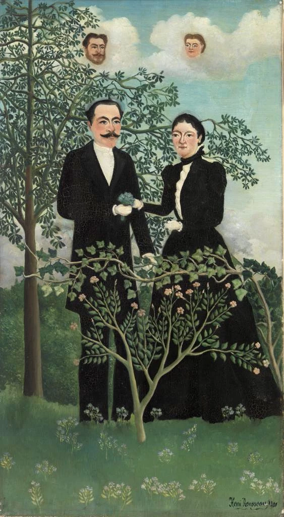 Henri Rousseau, The Past, the Present, or Philosophical Thought, 1899