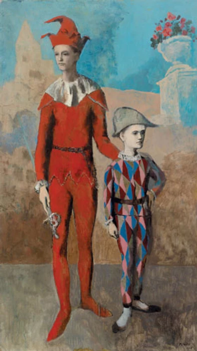 Pablo Picasso, Acrobat and Young Harlequin, 1905