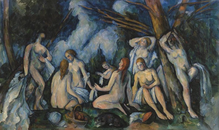 Paul Cezanne, Grand Bathers, 1898