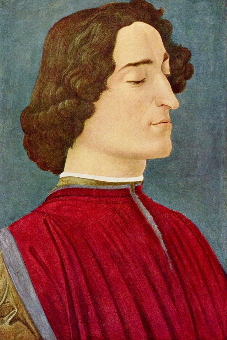 Botticelli, Portrait of Giuliano de Medici, 1476-77 