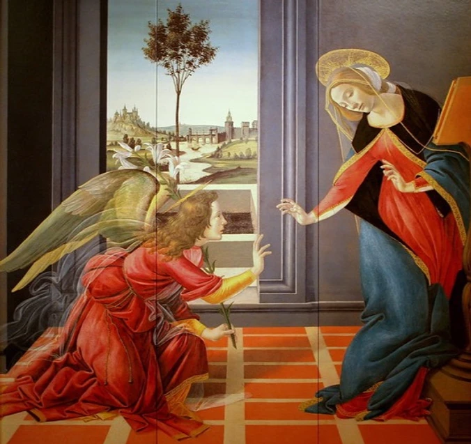 Botticelli, The Cestello Annunciation, 1489