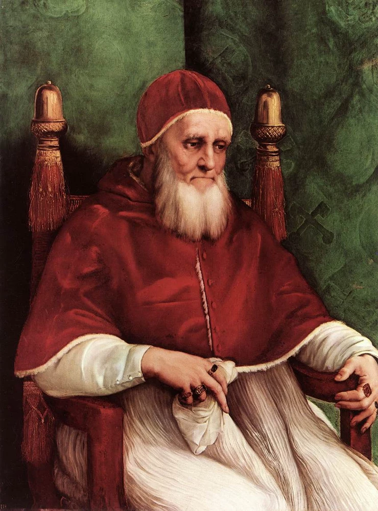 Raphael, Pope Julius II, 1511-12