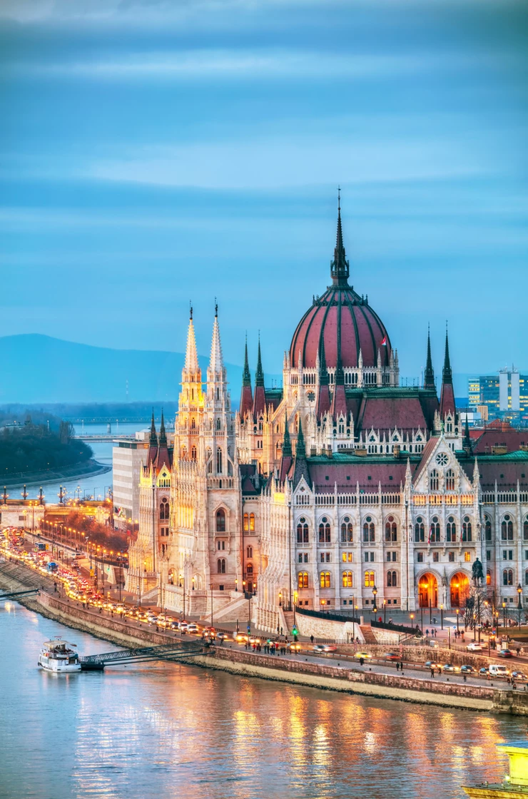Budapest's gorgeous Parliament building