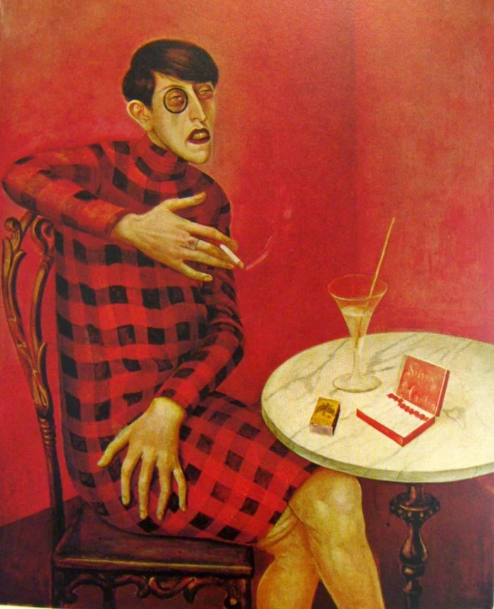 Otto Dix, Portrait of the Journalist Sylvia von Harden, 1926