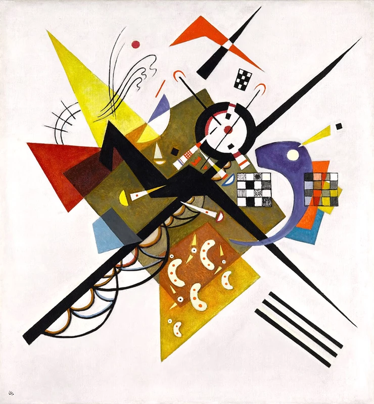 Wassilly Kandinsky, On White II, 192