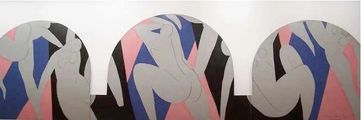 La Danse  by Henri Matisse, 1933 -- in the Paris Museum of Modern Art