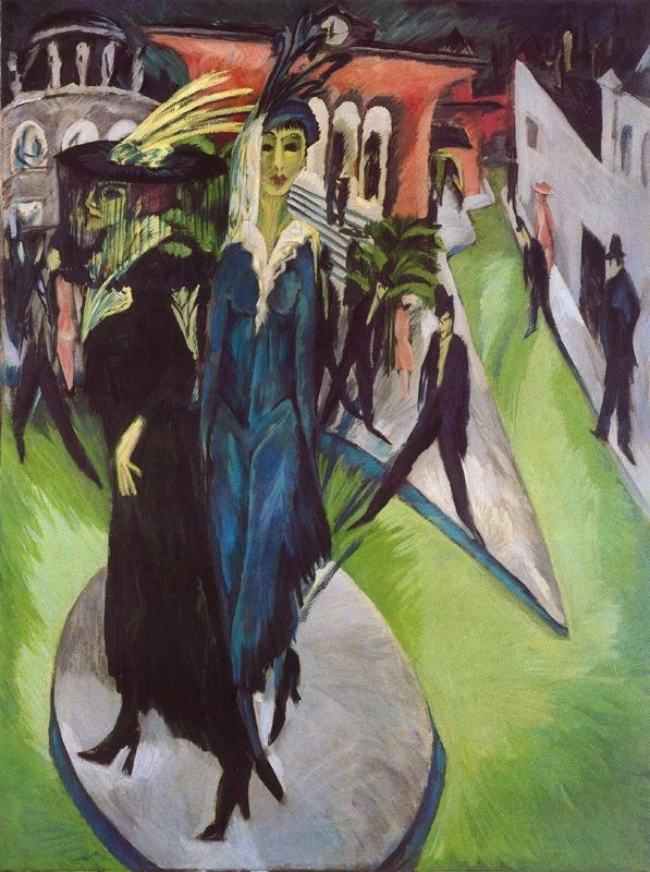 Potsdamer Platz, 1914, Ernst Ludwig Kirchner