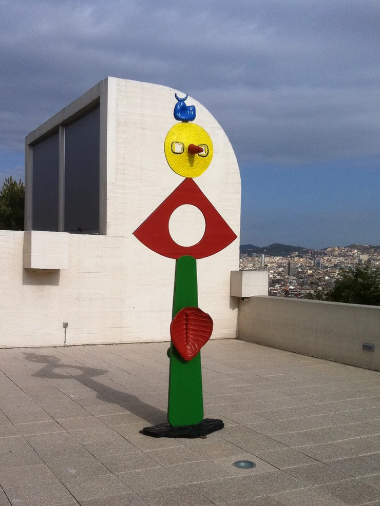 The Caress of a Bird, 1967, Joan Miró 