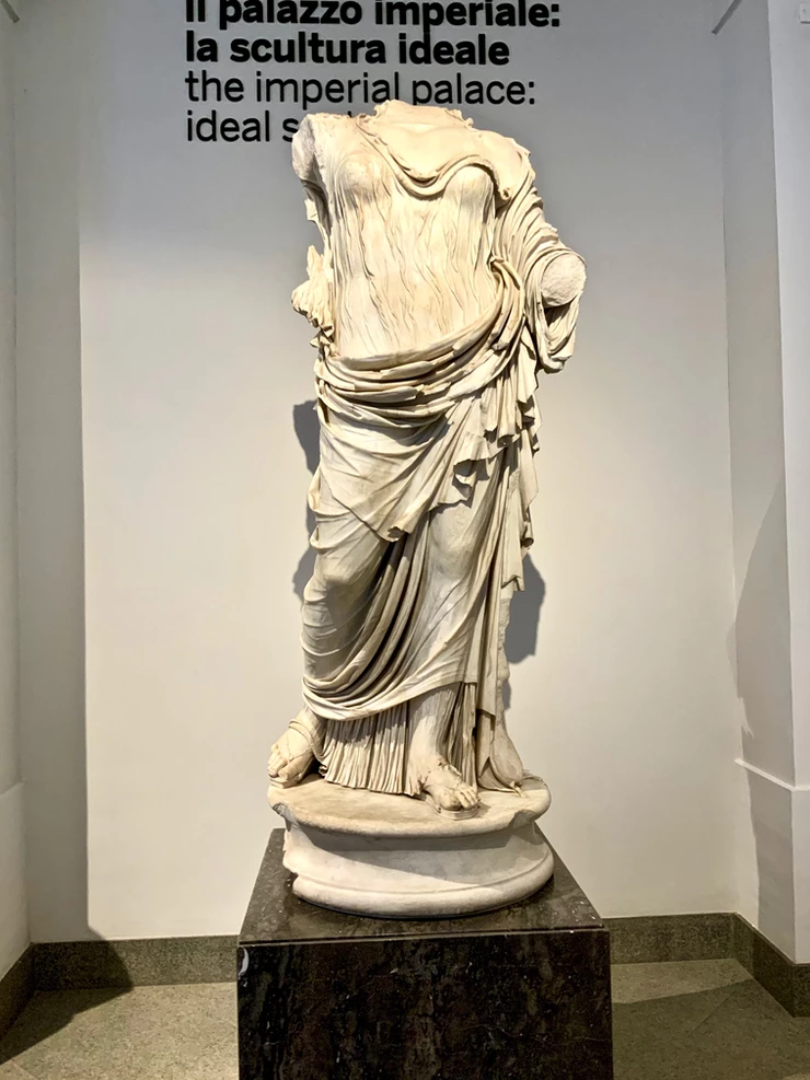 statue in the Palatine Museum