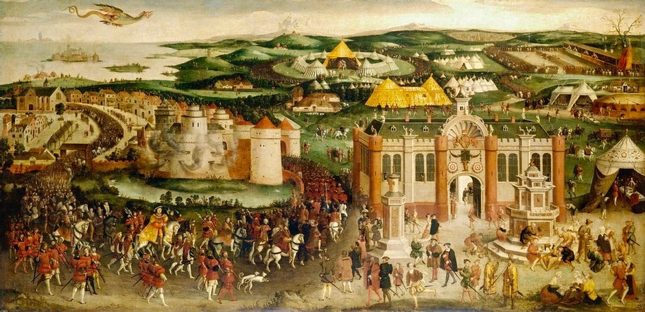 The Field of the Cloth of Gold (painting c. 1545)