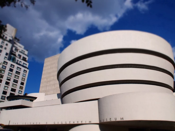 the Solomon Guggenheim Musee in NYC