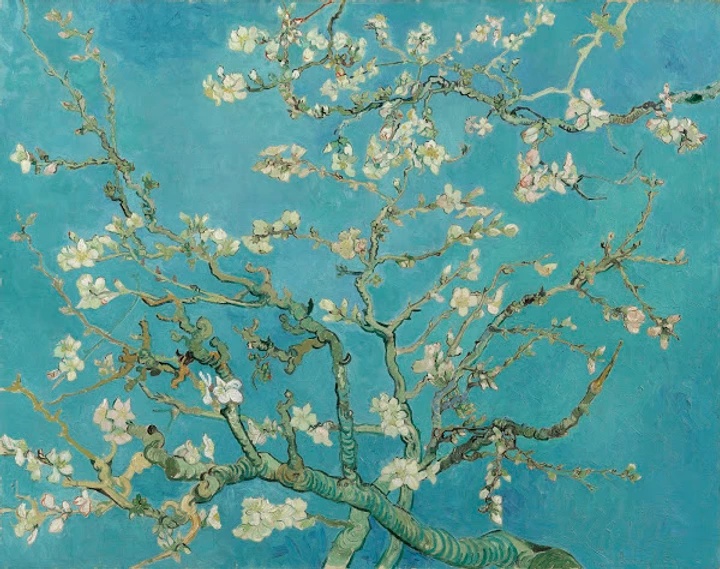 Van Gogh, Almond Blossom, 1890