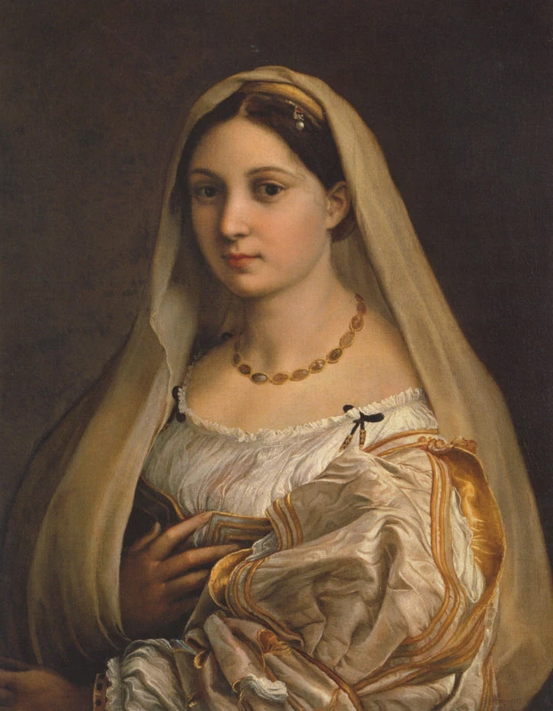 Raphael's Woman With a Veil in Florence's Pitti Palace
