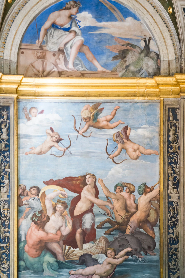 Raphael's Triumph of Galatea in Villa Farnesina