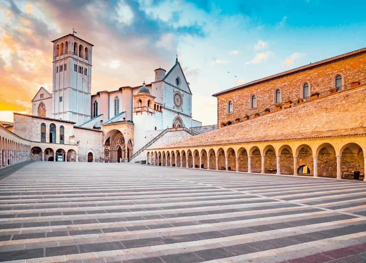 the Basilica of St. Francis of Assisi