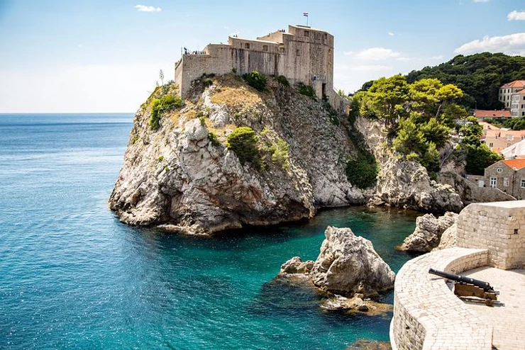 Fort Loverijenac in Dubrovnik, which doubles as the Red Keep in Game of Thrones