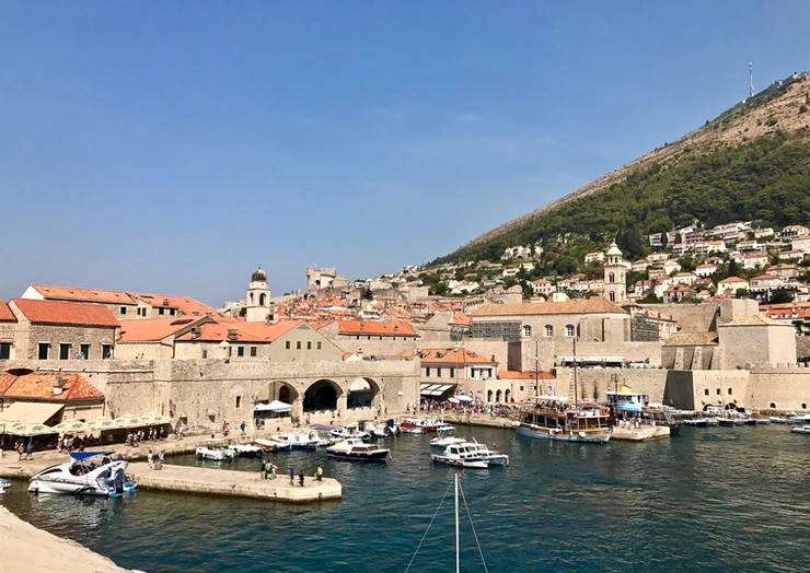 west Dubrovnik Harbor