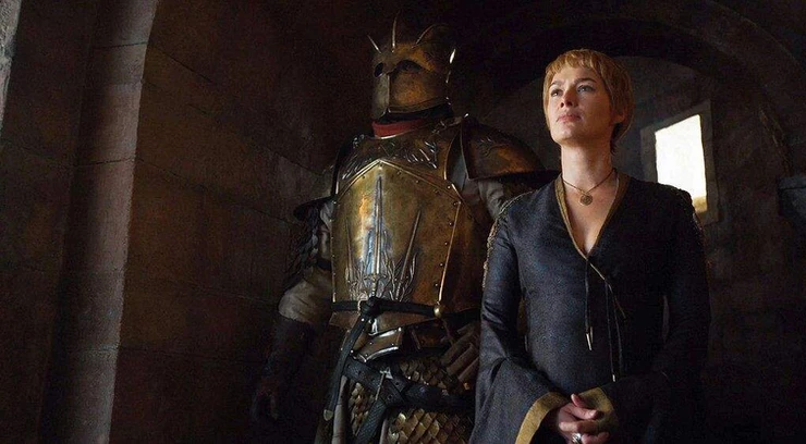Cersei and the Mountain in the Red Keep