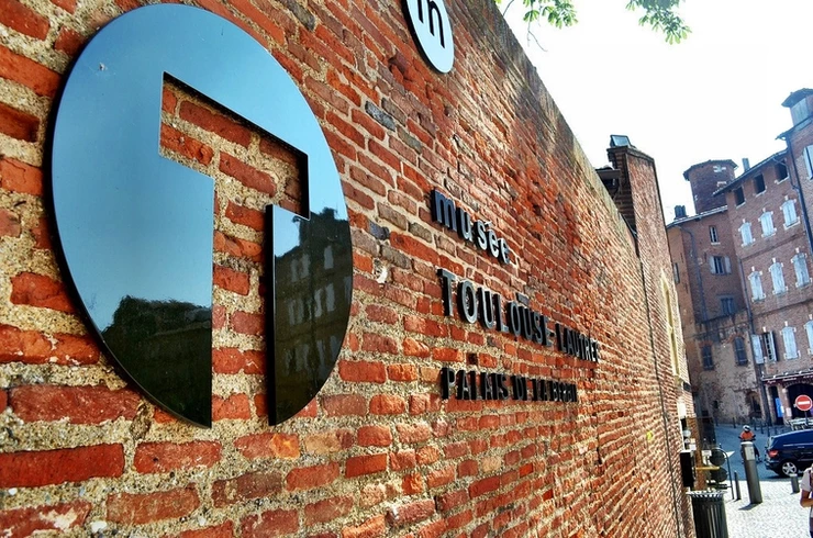 entrance to the Toulouse-Lautrec Museum, a top attraction in Albi