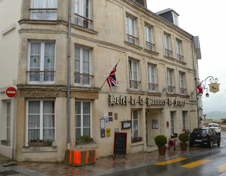Hotel de la Banniere, an authentic period piece hotel in the old medieval town of Laon France