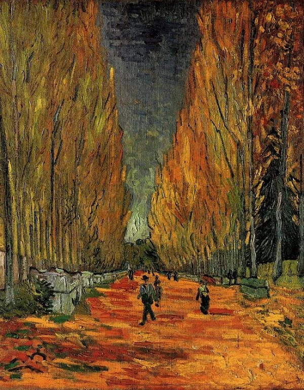 Les Alyscamps, 1888, Vincent Van Gogh