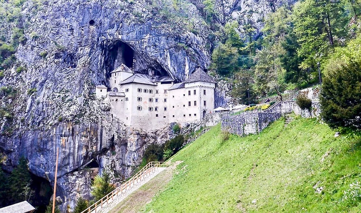 Predjama Cave Castle, a fairytale castle in Slovenia