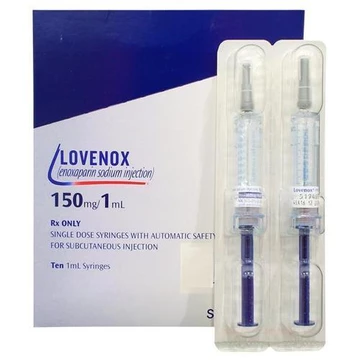 the injectible blood thinner Lovenox