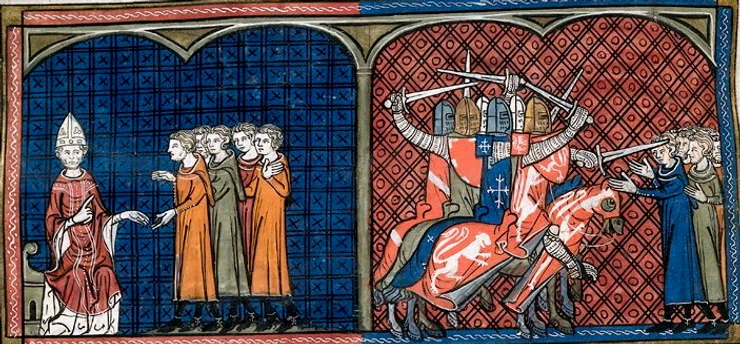 the Albigensian crusades against the Cathars