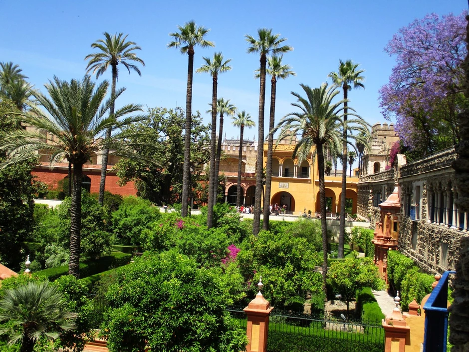 the Alcázar Gardens